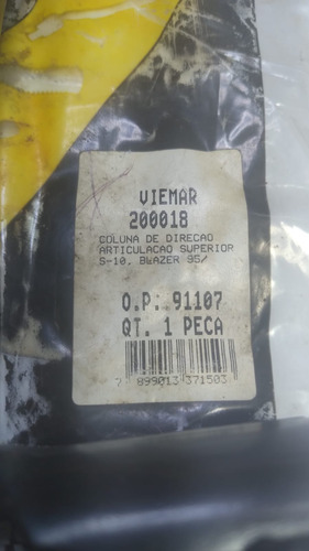 Articulação Coluna Direção S10 Blazer 1995 A 2011 Ref 200018