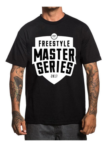 Playera Freestyle Master Series Fms Bdm Gallos Aczino Chuty 