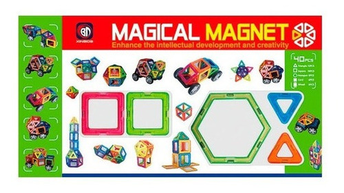 Bloques Magnéticos 40 Pcs 1372762e.normal