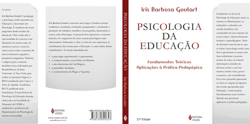 Psicologia da educação: Fundamentos teóricos e aplicações à prática pedagógica, de Goulart, Iris Barbosa. Editorial Editora Vozes Ltda., capa mole em português, 2015