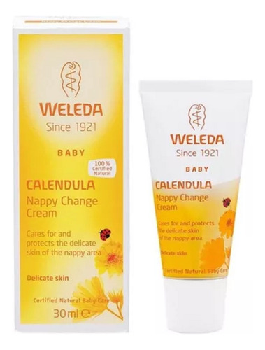 Weleda Com Calêndula Pomada Contra Assaduras 30ml Pequeno