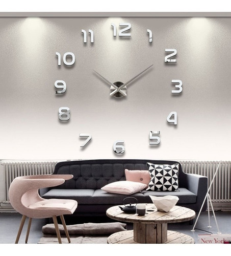 Reloj 3d Gigante Para Pared Decorativo