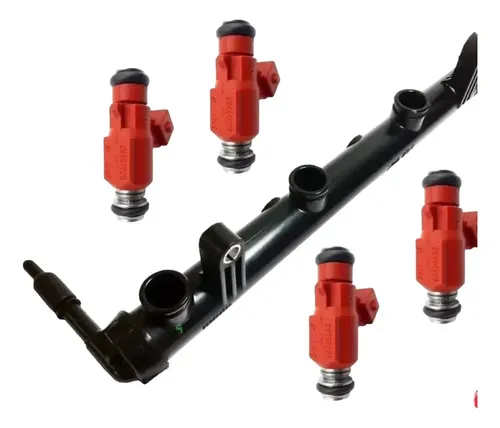 Flauta + 04 Bico Injetor Corsa Montana Meriva 1.4 Flexpower