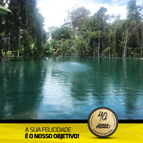 Lona Manta Geomembrana Tanque De Peixe Lago 12x40 / 40x12