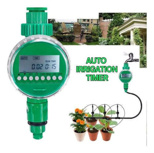 Temporizador Y Controlador Electrónico Para Riego - Timer