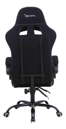 Imagen 5 de 8 de Silla de escritorio Xzeal XZ20 gamer ergonómica negra y azul