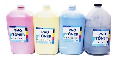 4 Kg De Pvo Toner Para Uso En Xer Wc7775 C M Y K
