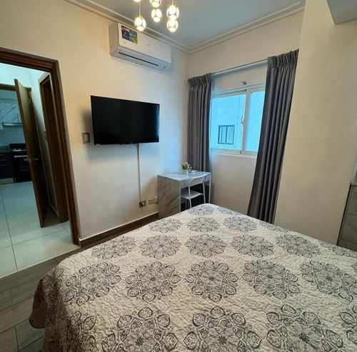 Vendo De Oportunidad Para Inversión En Serrallés Piso 6 De 1 Habitación Amueblado Full Próximo Al Nacional De La López De Vega