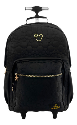 Mochila Com Rodas Juvenil T Mickey Teen 14260 Preto Xeryus