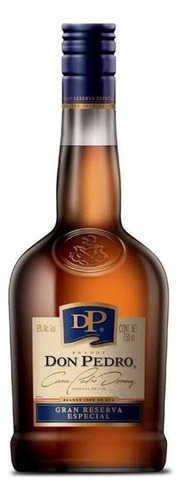 Botella De Brandy Don Pedro Gran Reserva Especial 750ml.