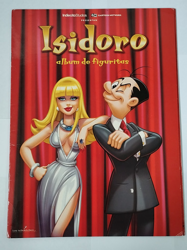 Álbum De Figuritas Isidoro Cañones Pelicula Cartoon Network (Usado)