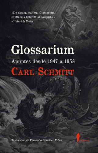 Libro: Glossarium. Apuntes Desde 1947 A 1958. Schmitt, Carl.