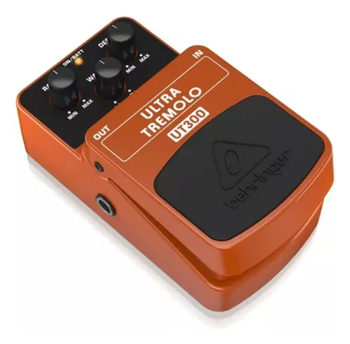 Pedal De Guitarra Behringer Ut300 Classsic Tremolo Naranja