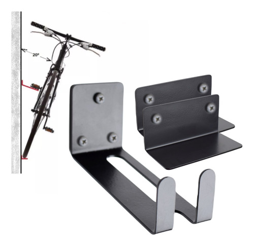 Suporte Bicicleta Parede Universal Horizontal Encaixe Cadead