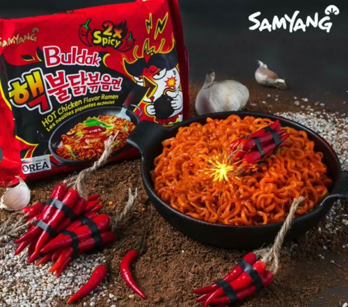 Ramen Coreano Doble Picante (muy Picante) 1 Pieza 140g