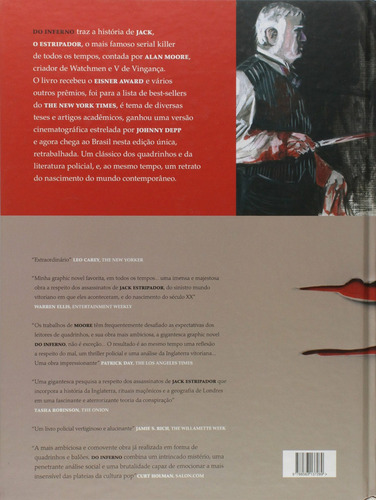 Do Inferno, De Moore, Alan. Editorial Editora Campos Ltda, Capa Dura Em Português, 2014