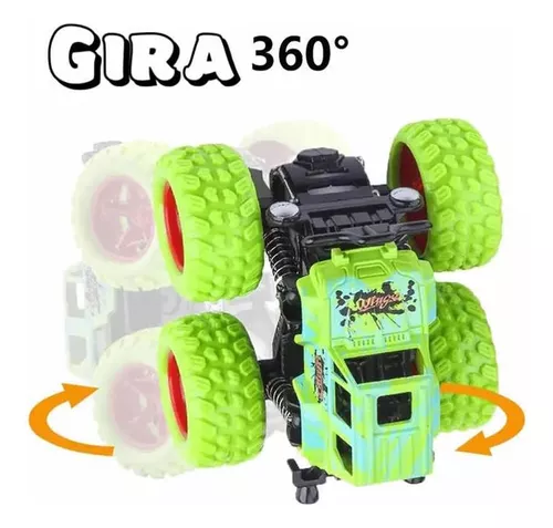 Kit 3 Carrinho Fricção Gira 360 Quadriciclo Menino + Jogo - Loja