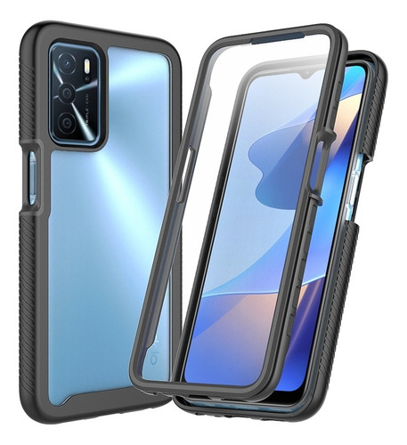 Para Oppo A16 Starry Sky Pc+funda De Teléfono Tpu Con Pelícu