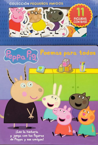 Poemas para todos: Peppa Pig, de Varios autores. Serie 9587960242, vol. 1. Editorial Panamericana editorial, tapa dura, edición 2022 en español, 2022