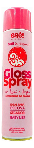Gloss Reparador 400ml Brilho Conservação Da Escova Shine Eaê