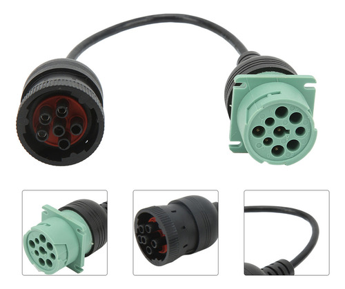 Nuevo Cable For Camión De 6 Pines A 9 Pines, Enchufe De 9p