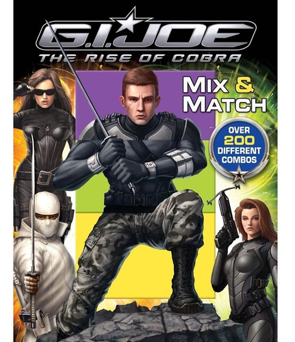 Livro G.i. Joe: The Rise Of Cobra Mix And Match - Cartonado