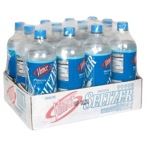 Vintage Agua Seltzer, 33.8 Onza (12 Botellas)