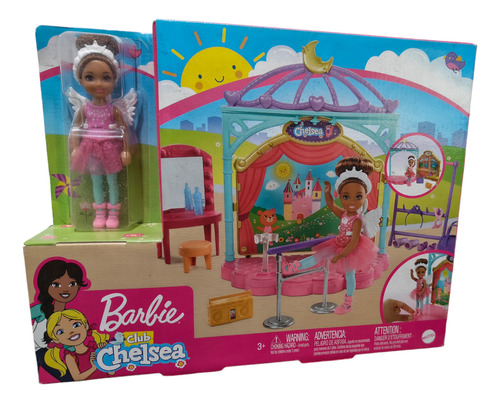 Barbie Club Chelsea Juego De Muñeca Y Ballet Ghv81