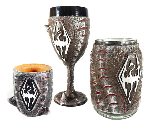 Combo Chopp Copa Mate Elder Scroll V Skyrim