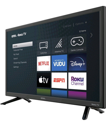 Imagen 3 de 6 de Tv Onn Smart 24 Pulgadas, Roku Incluido. 720p Hd Led