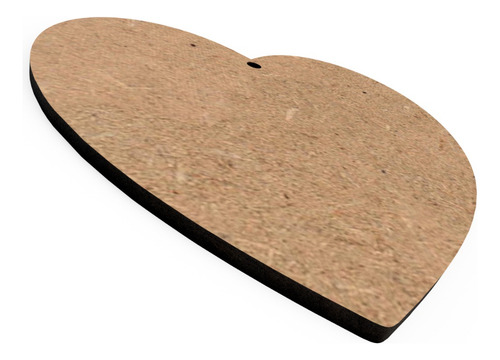 Corazón 5cm (20 Pz) Base Forma Corazón Mdf Bricolage