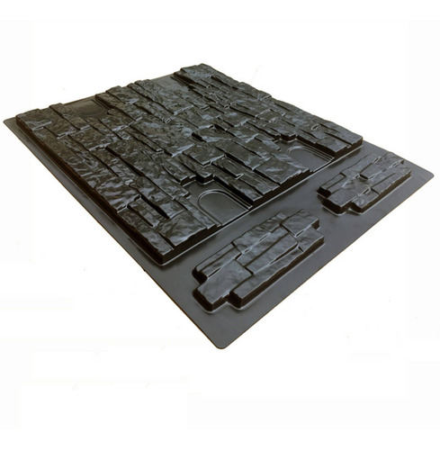Moldes De Hormigón Para Pared, Molde De Piedra, Plástico Abs
