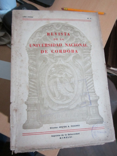 Revista De La Universidad Nacional De Córdoba(año 33-nro 2)