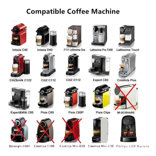 Cápsulas Reutilizables Acero Para Nespresso Icafilas Unidad