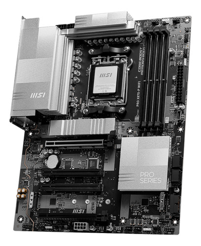 Board Msi Pro X870-p Wifi (socket Am5) Color Negro
