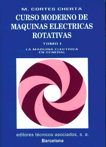 Libro Curso Moderno De Maquinas Electricas Rotativas Tomo I