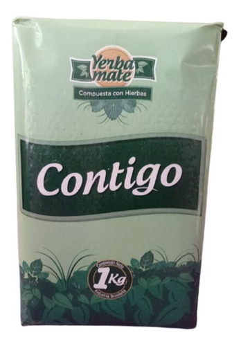 Yerba Mate - Contigo - Compuesta Con Hierbas