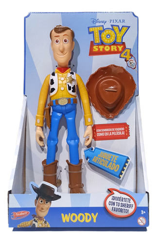 Muñeco Toy Story 4 Woody Buzz  23cm Articulado Full