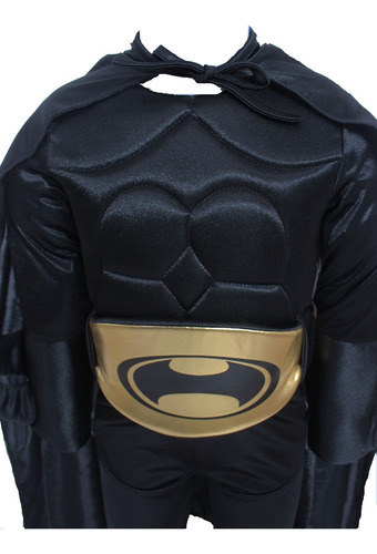 Disfraz Batman Negro Para Niño Talla 10 - 12