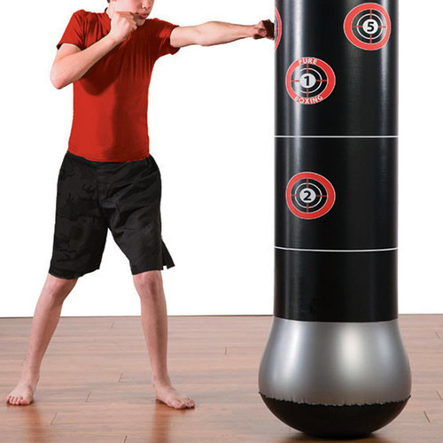 Fs Bolso De Boxeo Inflable Para Niños Entrenando Pateando