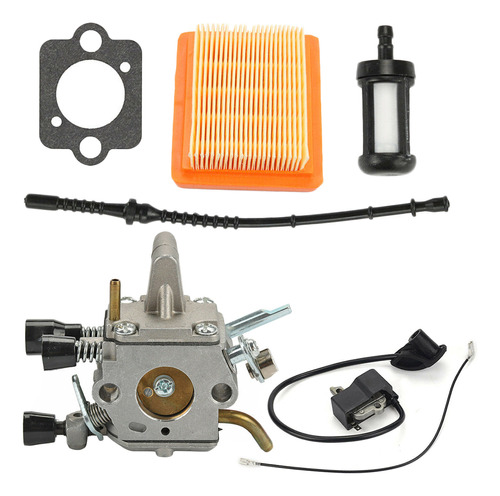 Kit Carburador Nuevo Para Desbrozadora Stihl Fs120 Fs120r