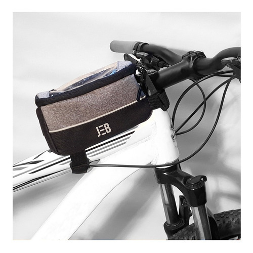 Imagen 3 de 4 de Bolso P / Bici Al Stem Con Porta Celular Jeb