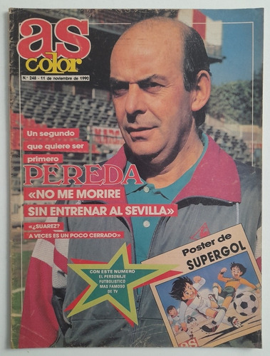 Revista As Color N° 248 - Futbol Español Y Deportes 1990 Fs