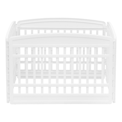 Corral Para Mascotas De 4 Paneles 24'' Iris, Color Blanco