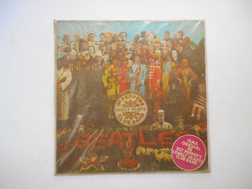 Lp Vinilo The Beatles Sgt Pepper's Lonely Nuevo Colombia1967