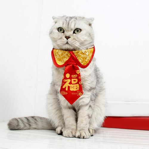 B1 Capa For Mascotas Mantón Pajarita Corbata China Fu S