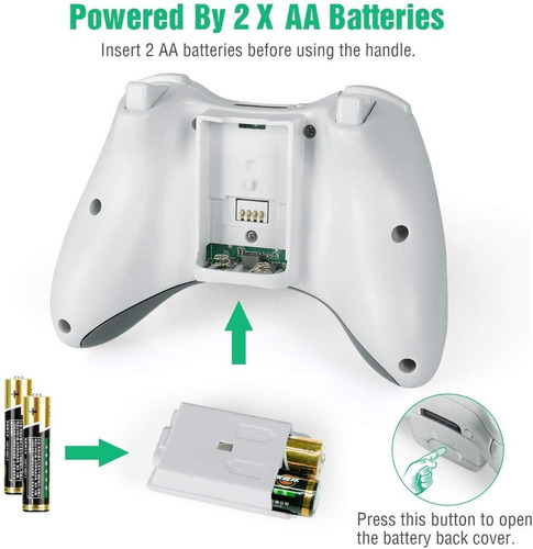 Controlador Inalámbrico Para Xbox 360, De 2,4 Ghz Joystick