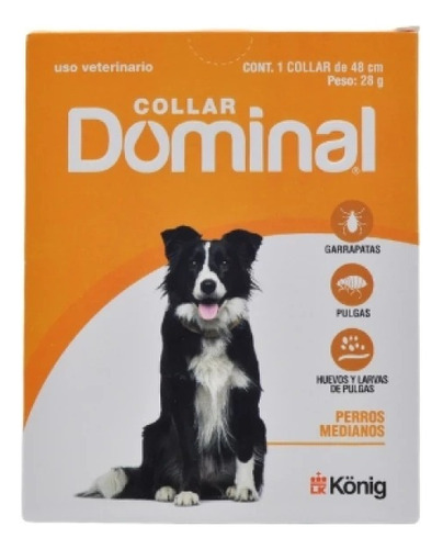 Dominal Collar Perros Medianos Veterinaria Mérida 