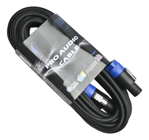 Cable Speakon A Speakon Pro Audio 15.2mts Musicapilar