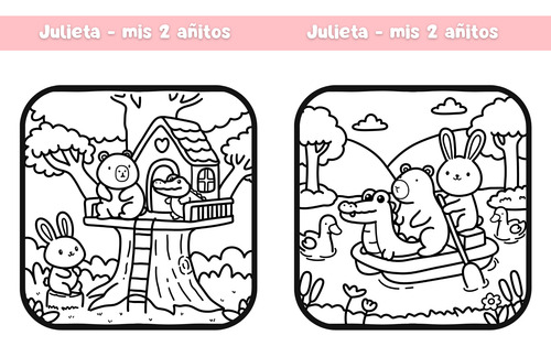 45 Libros Libritos Para Colorear Capibara Capybara 15x20